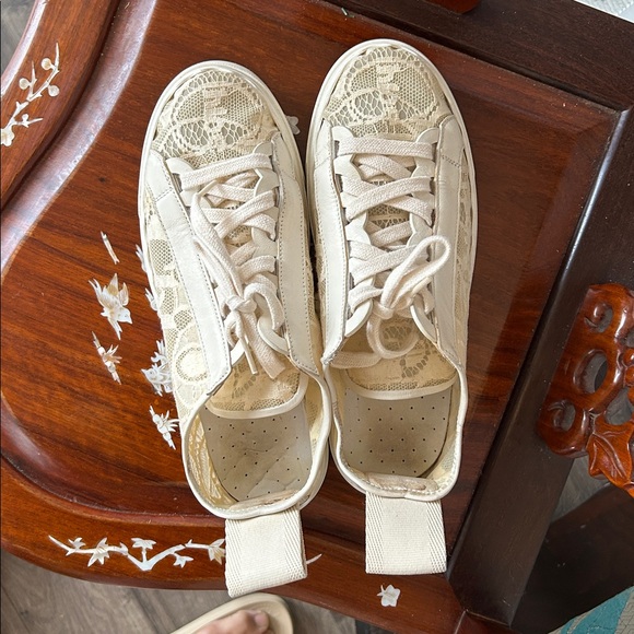 Chloe Shoes - Chloe Lauren Lace Sneakers